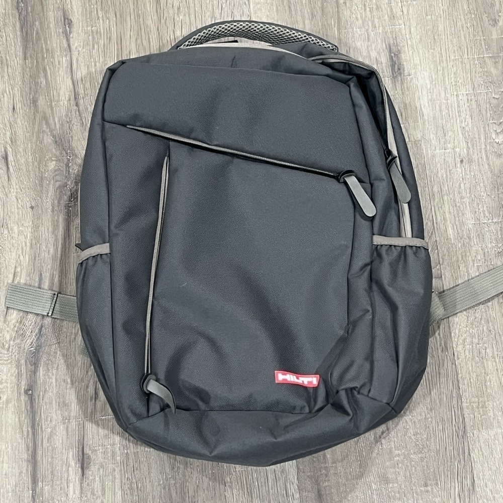 Hilti Tools Backpack Gray Work Site Business Laptop Bag